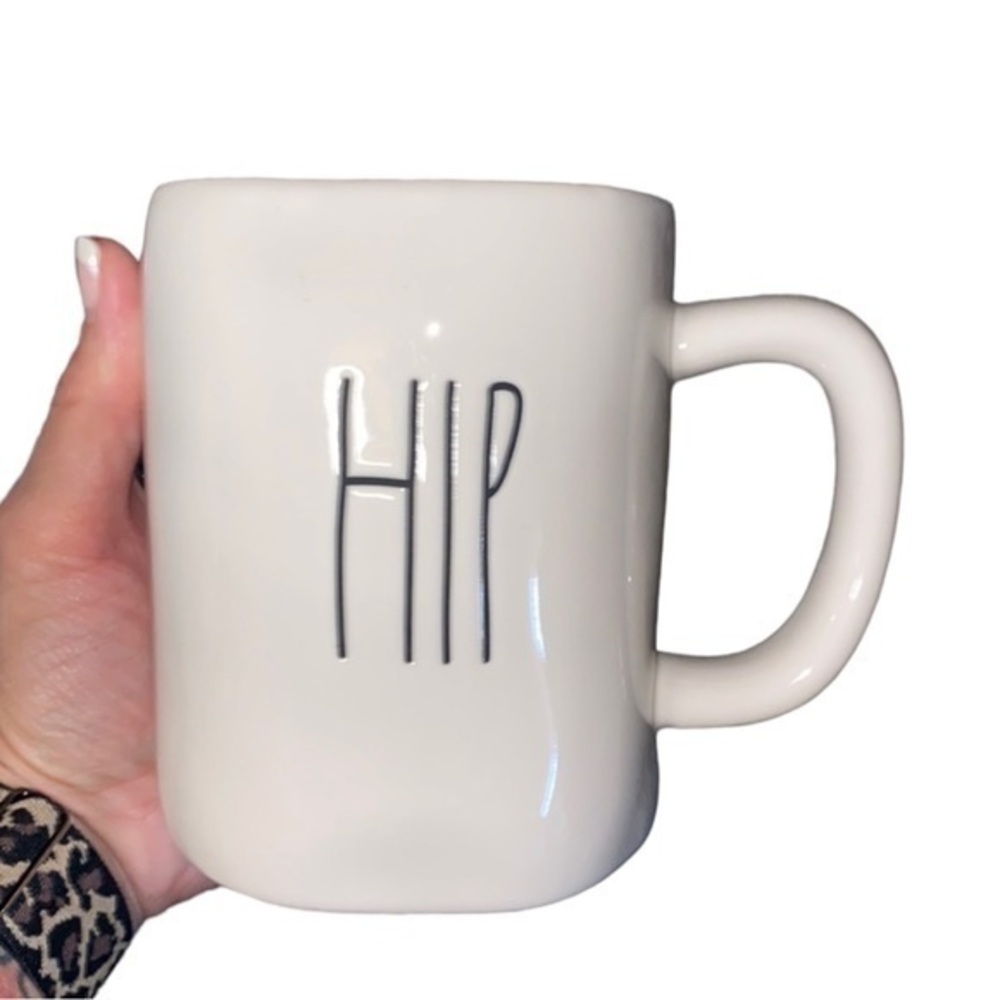 Rae Dunn HIP HOP double side Easter mug